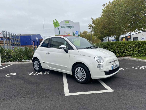 Fiat 500C Convertible, Petrol, 2013, White