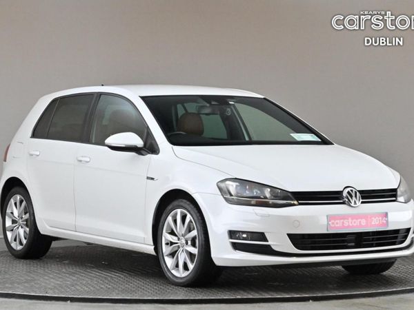 Volkswagen Golf Hatchback, Petrol, 2014, White