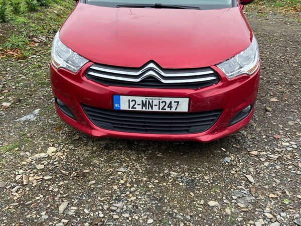 Citroen C4 Hatchback, Diesel, 2012, Red