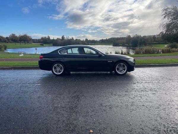 BMW 5-Series Saloon, Diesel, 2015, Black