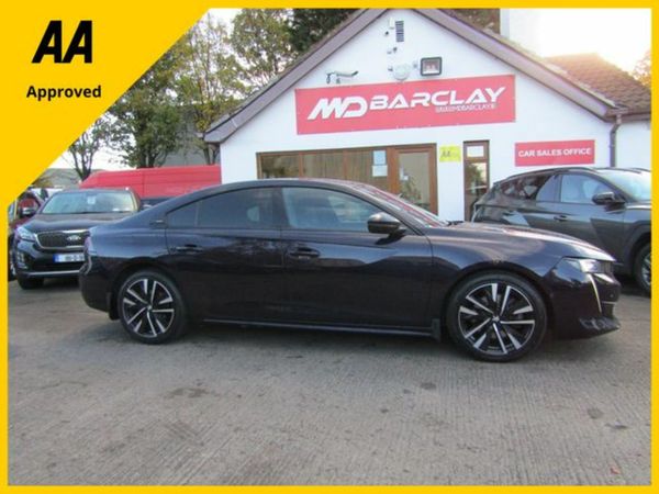 Peugeot 508 Hatchback, Petrol Plug-in Hybrid, 2021, Blue