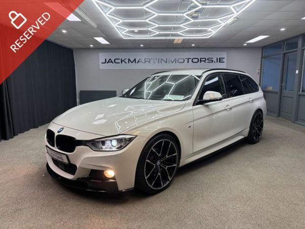 BMW 3-Series Estate, Diesel, 2015, White