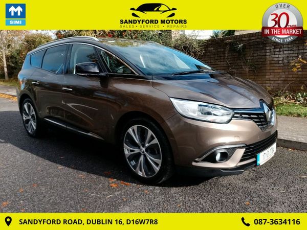 Renault Grand Scenic Hatchback, Diesel, 2017, Brown