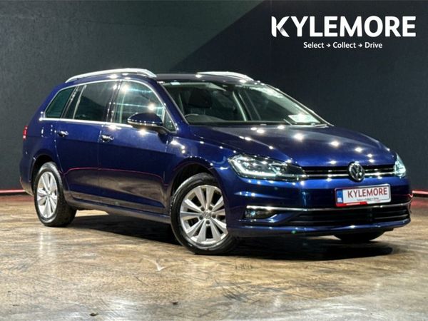 Volkswagen Golf Estate, Petrol, 2017, Blue
