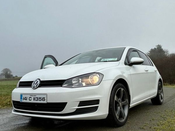 Volkswagen Golf Hatchback, Diesel, 2014, White