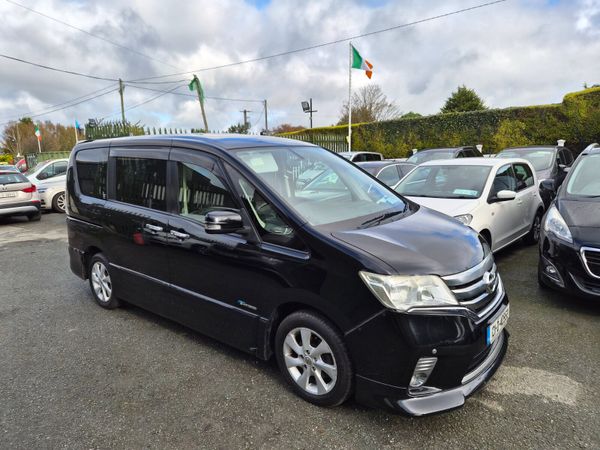 Nissan Serena MPV, Petrol Hybrid, 2013, Black