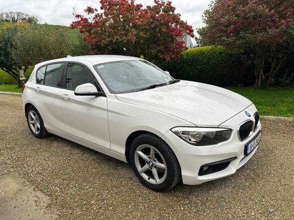 BMW 1-Series Hatchback, Diesel, 2015, White