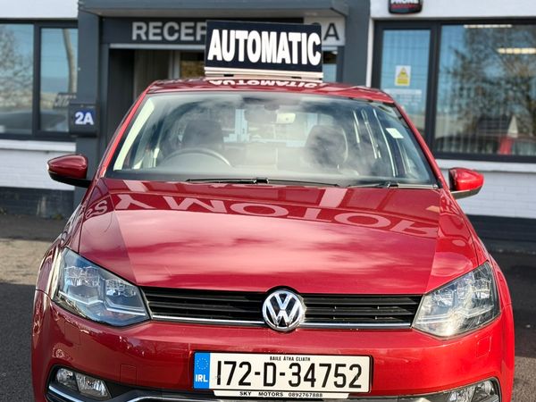 Volkswagen Polo Hatchback, Petrol, 2017, Red