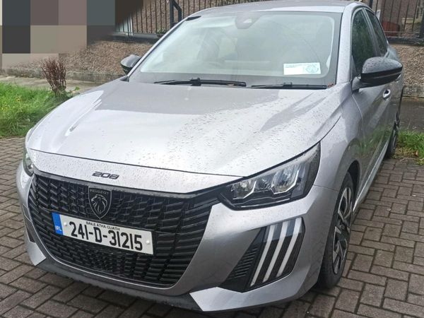 Peugeot 208 Hatchback, Petrol, 2024, Grey