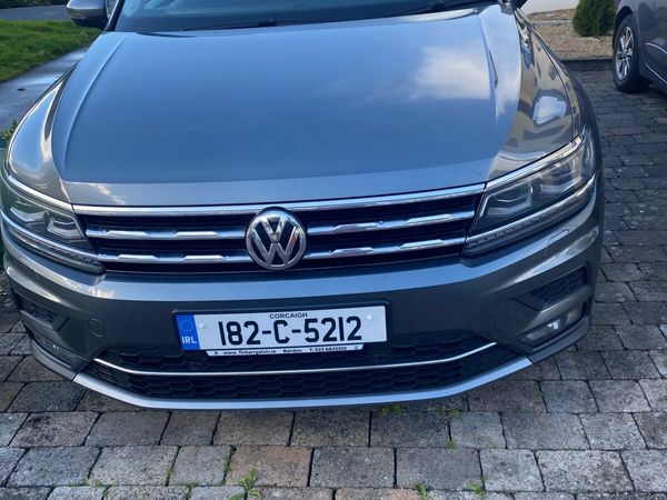 Volkswagen Tiguan SUV, Diesel, 2018, Grey
