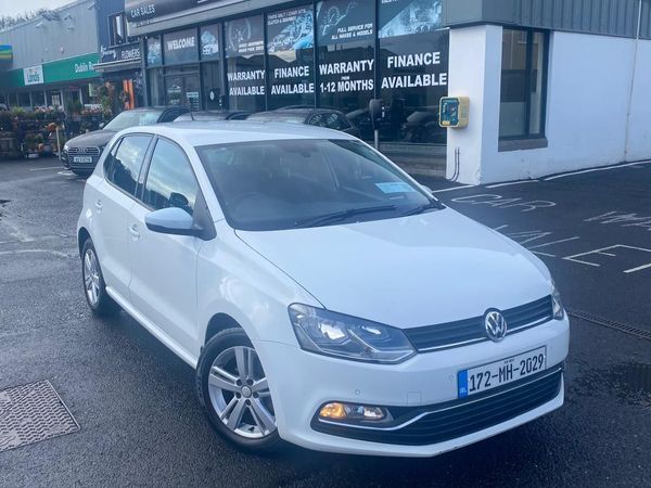 Volkswagen Polo Hatchback, Petrol, 2017, White