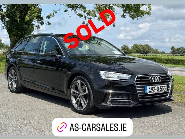 Audi A4 Estate, Petrol, 2019, Black