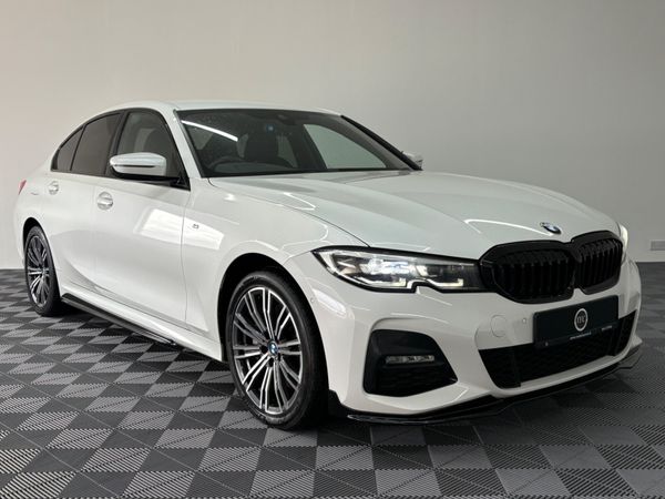 BMW 3-Series Saloon, Petrol Hybrid, 2020, White