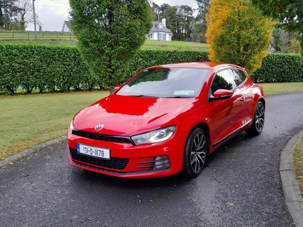Volkswagen Scirocco Coupe, Diesel, 2015, Red