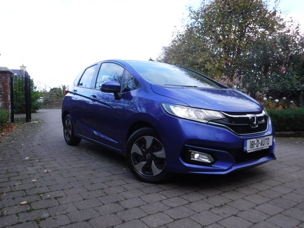 Honda Fit Hatchback, Petrol Hybrid, 2018, Blue
