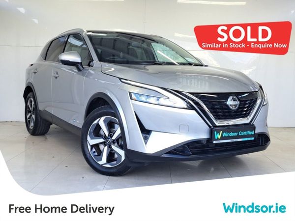 Nissan Qashqai Crossover, Petrol Hybrid, 2024, Silver