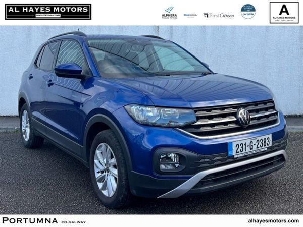 Volkswagen T-Cross SUV, Petrol, 2023, Blue