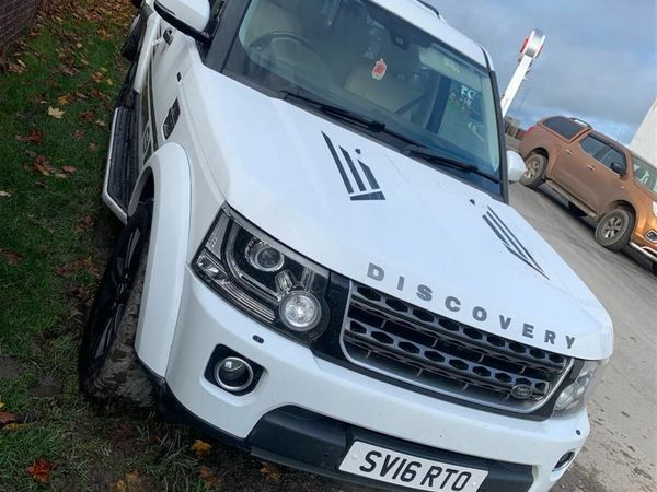 Land Rover Discovery SUV, Diesel, 2016, White