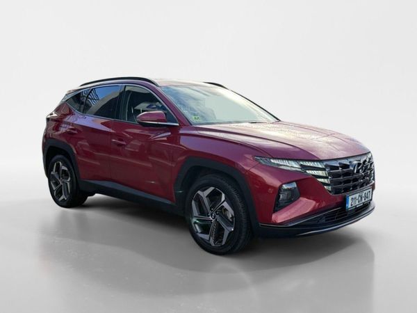 Hyundai Tucson SUV, Petrol Hybrid, 2021, Red