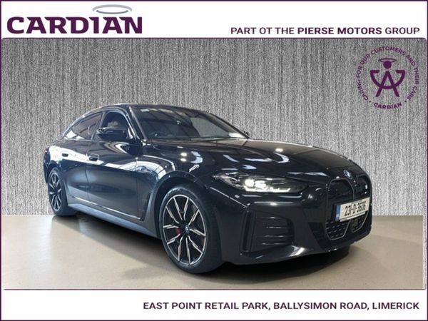 BMW i4 Saloon, Electric, 2023, Black