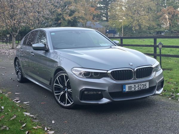 BMW 5-Series Saloon, Diesel, 2018, Blue