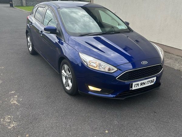 Ford Focus Hatchback, Diesel, 2017, Blue