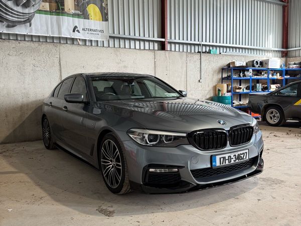 BMW 5-Series Saloon, Diesel, 2017, Grey