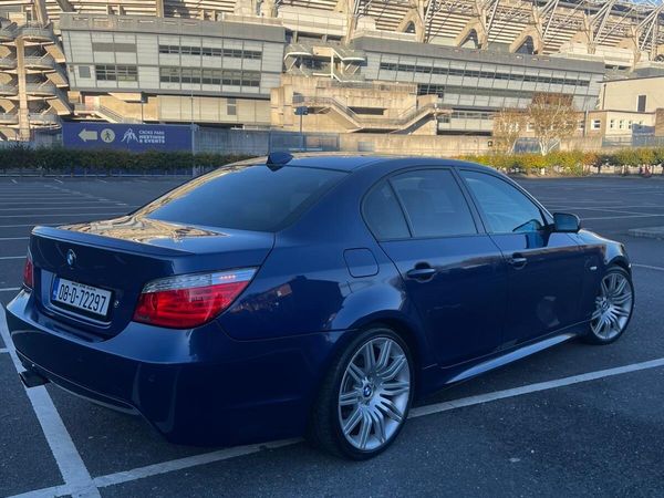 BMW 5-Series Saloon, Diesel, 2008, Blue