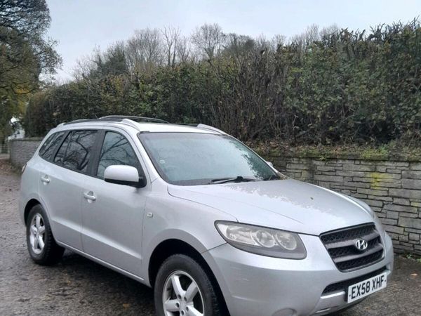 Hyundai Santa Fe SUV, Diesel, 2008, Silver