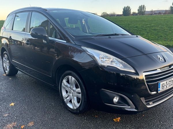Peugeot 5008 MPV, Diesel, 2016, Black