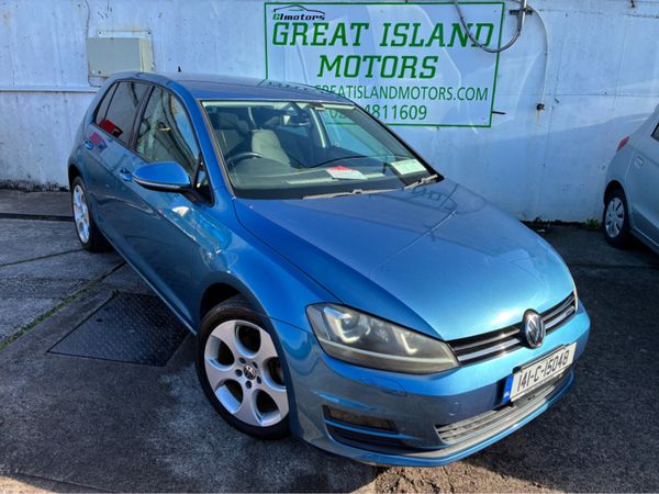 Volkswagen Golf Hatchback, Petrol, 2014, Blue