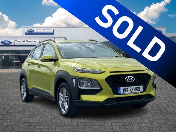 Hyundai KONA MPV, Petrol, 2019, Green