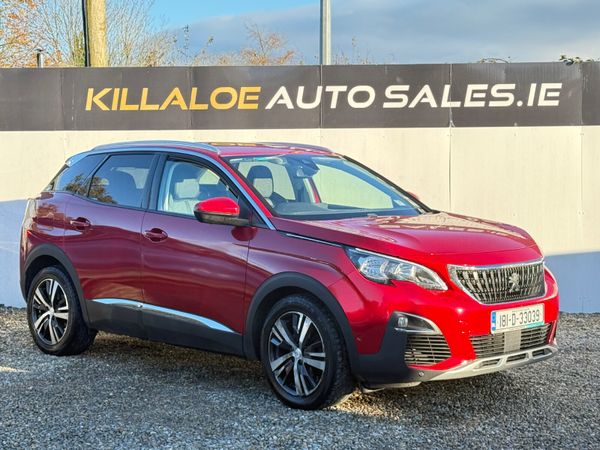Peugeot 3008 MPV, Diesel, 2018, Red