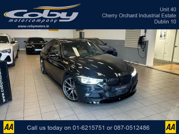 BMW 3-Series Saloon, Petrol Plug-in Hybrid, 2016, Black