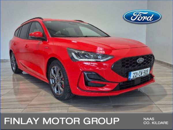 Ford Focus Estate, Diesel, 2022, Red