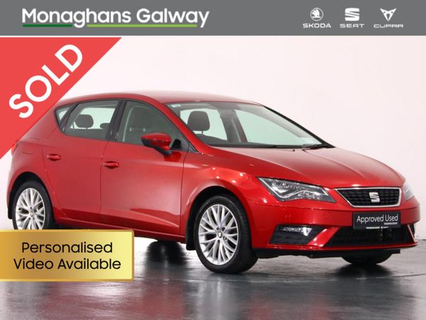 SEAT Leon Hatchback, Petrol, 2020, Red