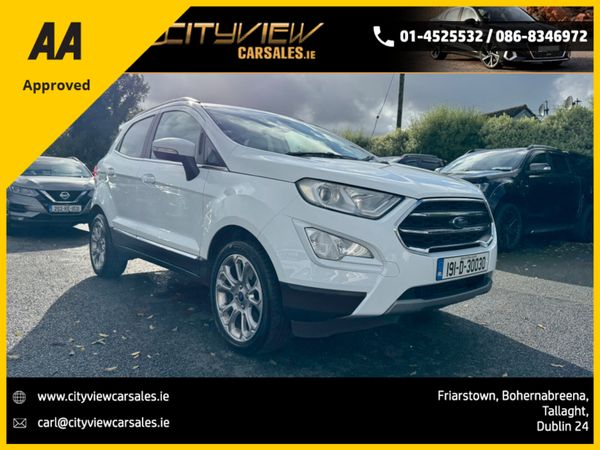 Ford EcoSport Hatchback, Petrol, 2019, White