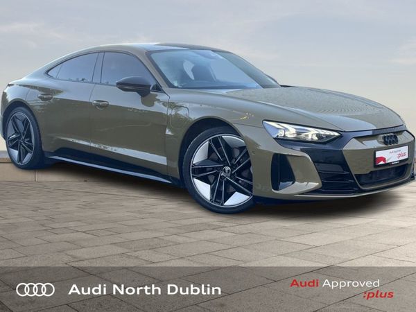 Audi e-tron GT quattro Hatchback, Electric, 2022, Green