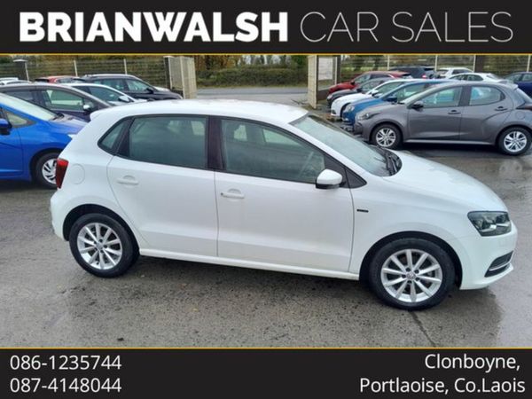 Volkswagen Polo Hatchback, Petrol, 2015, White