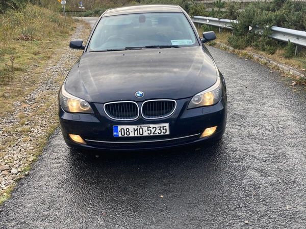 BMW 5-Series Saloon, Diesel, 2008, Blue