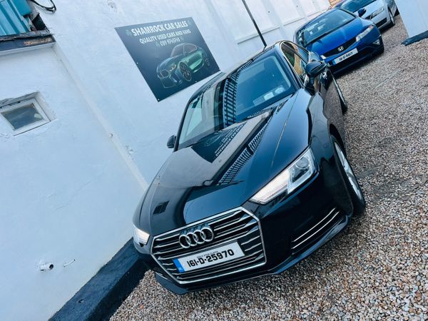 Audi A4 Saloon, Petrol, 2016, Black
