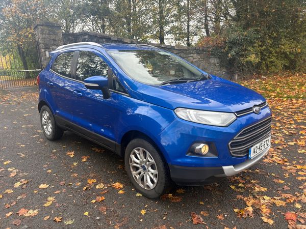 Ford EcoSport SUV, Diesel, 2014, Blue