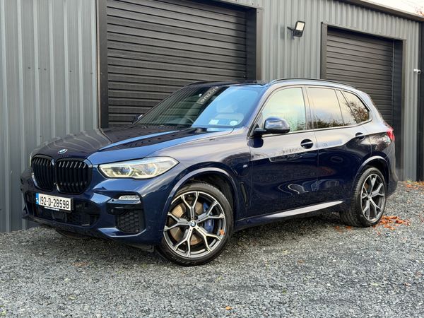 BMW X5 SUV, Petrol Plug-in Hybrid, 2019, Blue