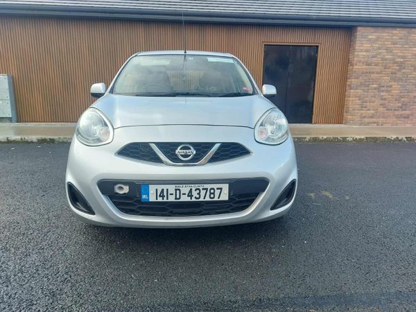Nissan March Hatchback, Petrol, 2014, Silver