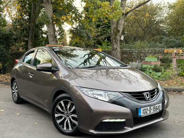 Honda Civic Hatchback, Diesel, 2013, Brown