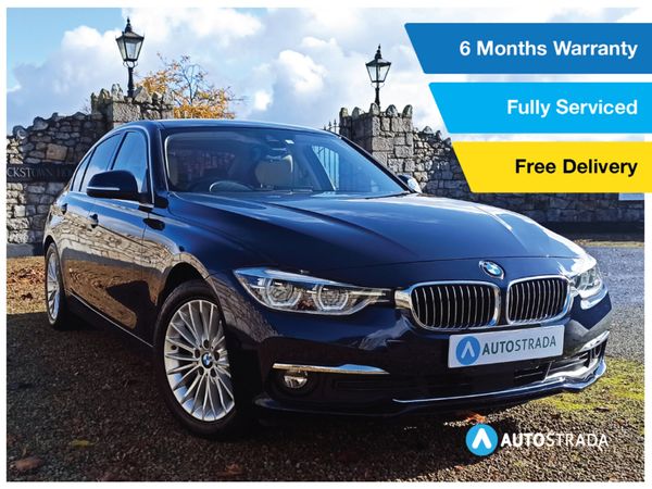 BMW 3-Series Saloon, Diesel, 2016, Blue