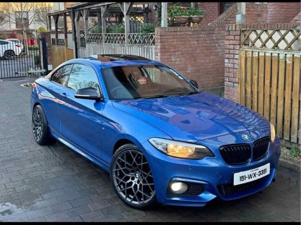 BMW 2-Series Coupe, Diesel, 2015, Blue