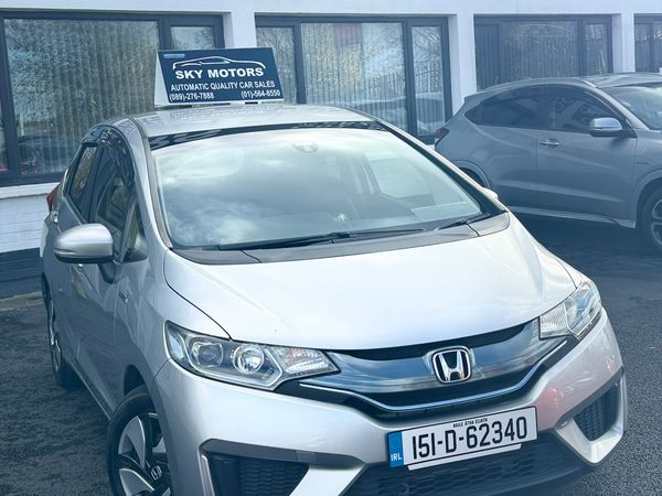 Honda Jazz Hatchback, Petrol Hybrid, 2014, Silver