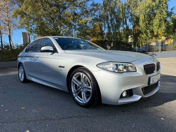 BMW 5-Series Saloon, Diesel, 2016, Silver