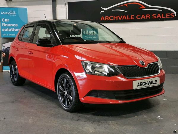 Skoda Fabia Hatchback, Petrol, 2015, Red